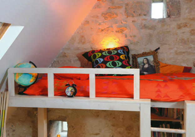 梦幻儿童阁楼卧室设计-14