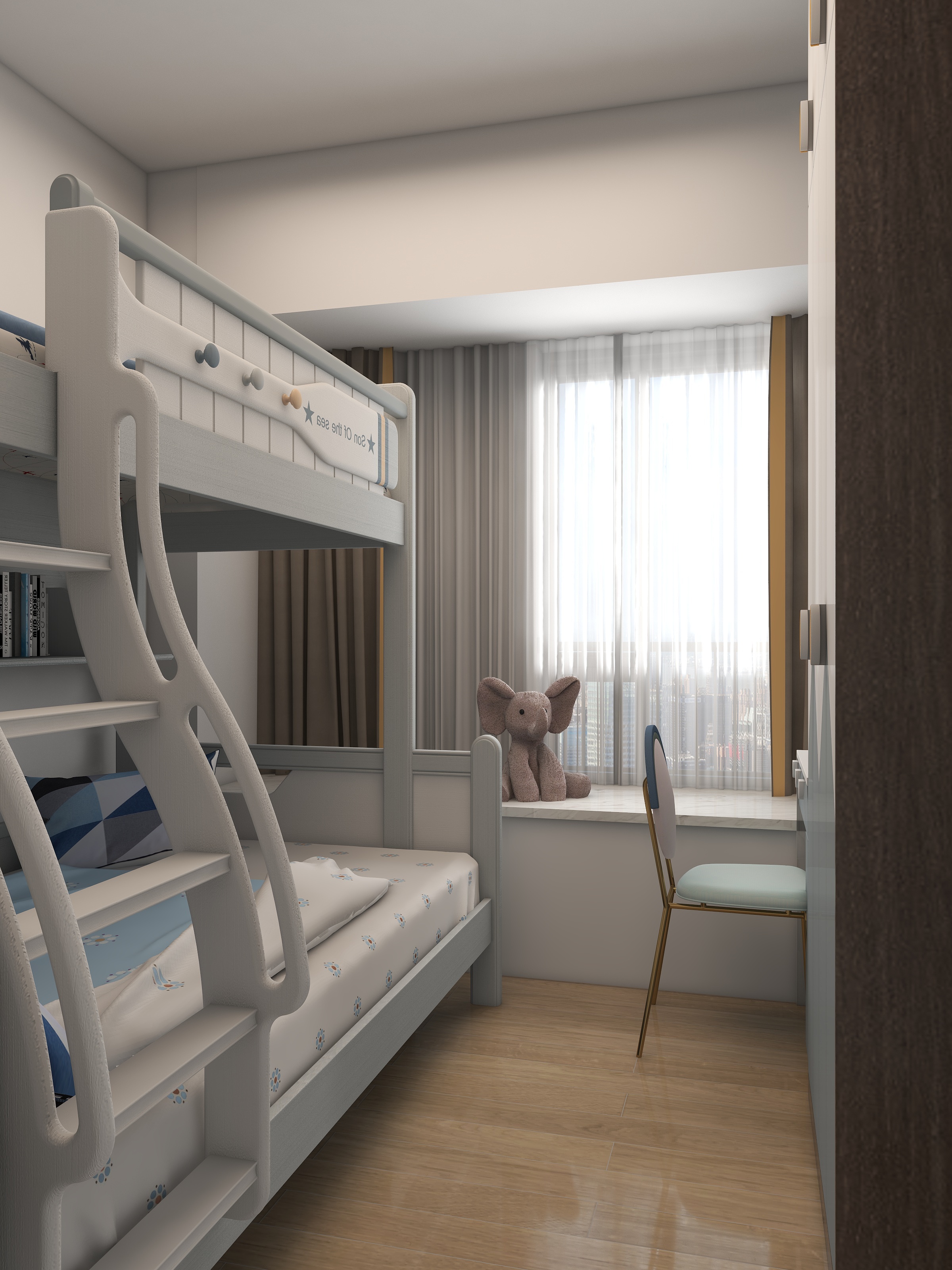 深圳口山全案设计：98㎡新中式，美到骨子里的深沉优雅-5