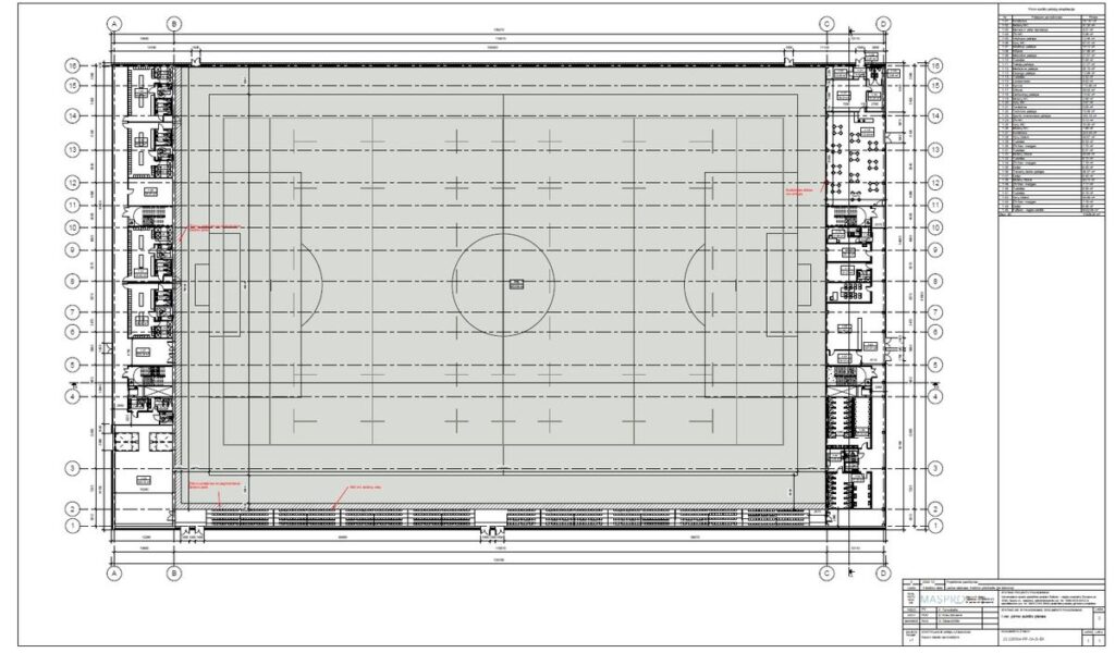 考纳斯多功能橄榄球和足球体育馆丨立陶宛考纳斯丨“Maspro”公司-21