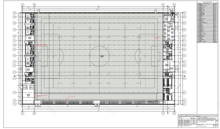 考纳斯多功能橄榄球和足球体育馆丨立陶宛考纳斯丨“Maspro”公司-21
