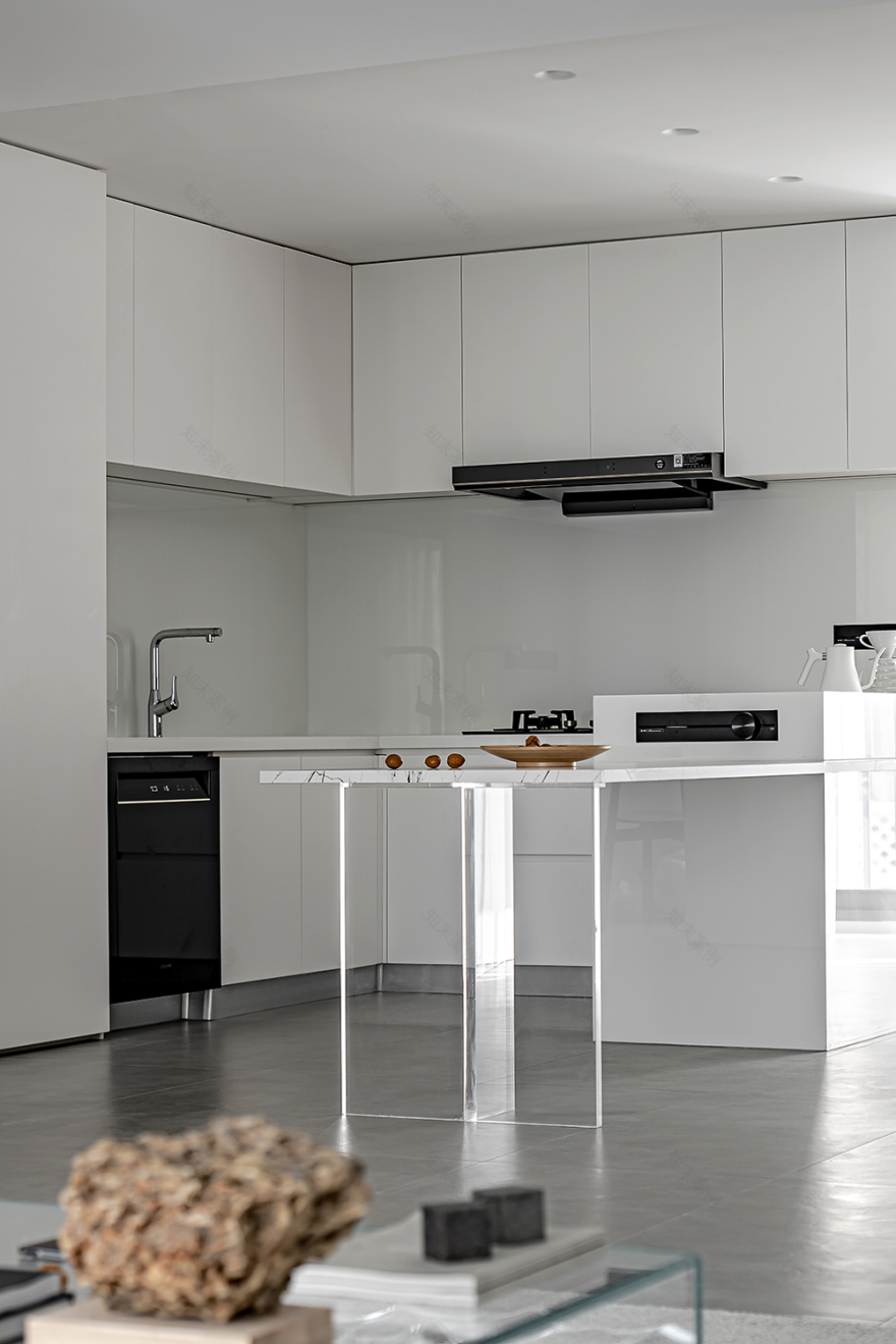 现代 100㎡极简私宅-18