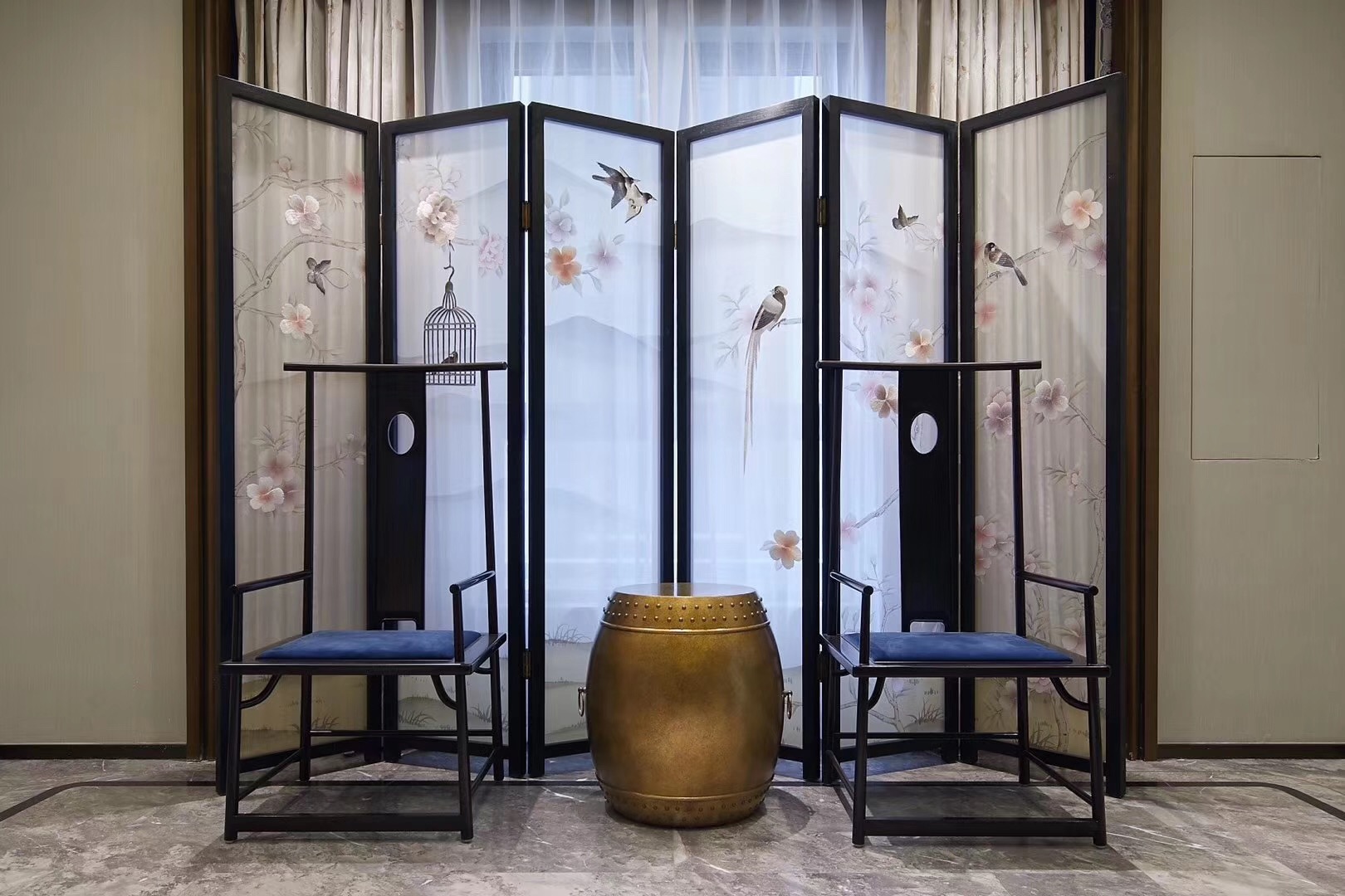 星绘画业-艺术屏风-1