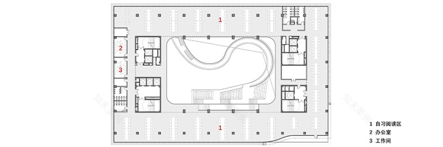 杭州浙江理工大学时尚学院图书综合楼丨中国杭州丨中国联合工程有限公司-35