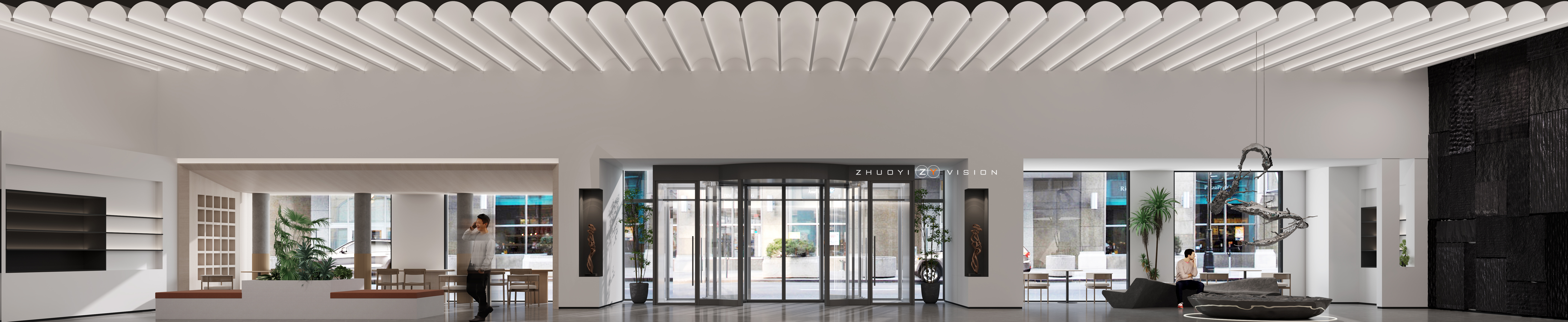 大同绿地缤纷大堂表现-13