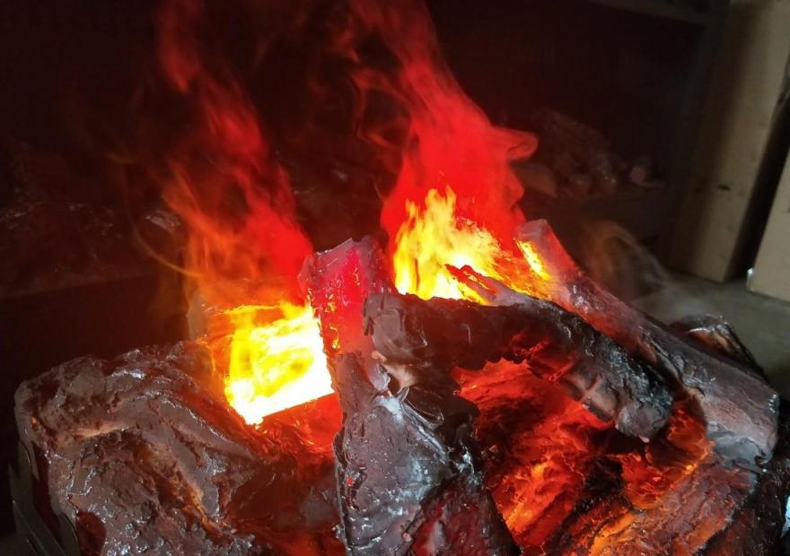 重阳节礼品推荐 | 便携式伏羲雾化壁炉取暖器-2