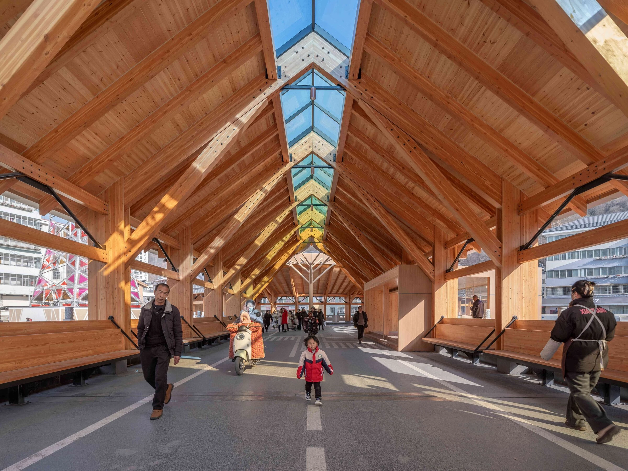 康县新廊桥丨中国陇南丨3andwich Design,何崴工作室-59