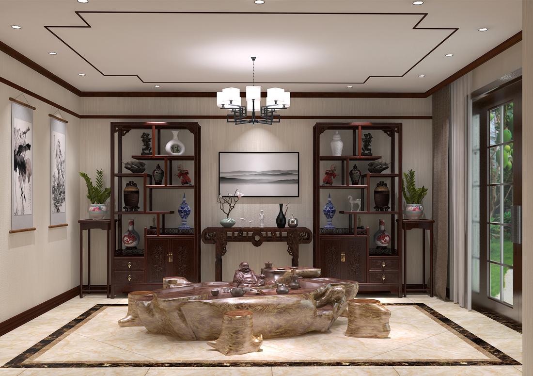 
奕聪花园~新中式的别墅 -5