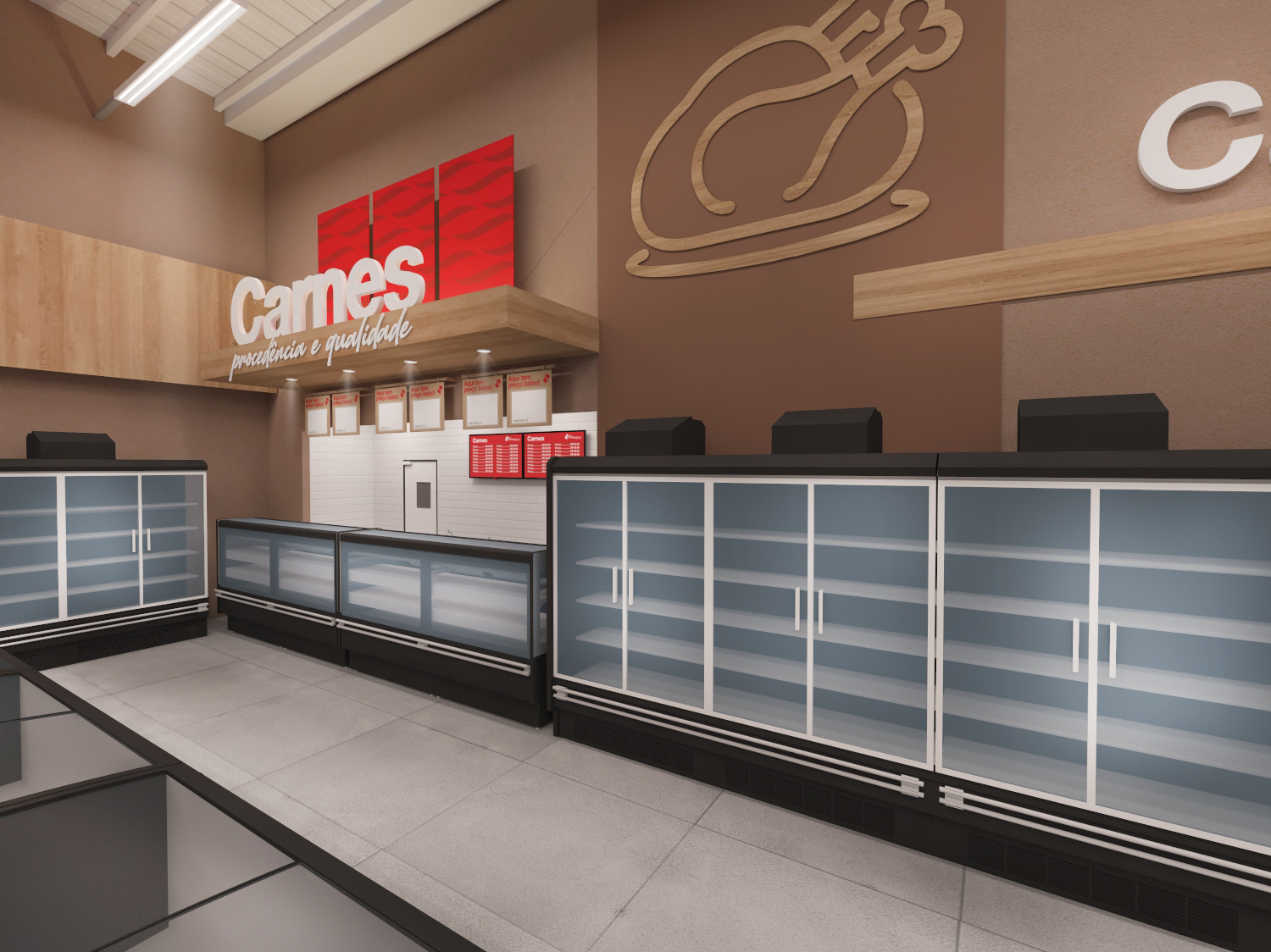 Feirão do Lar Supermarket Signage/ Comunicação Visual-5