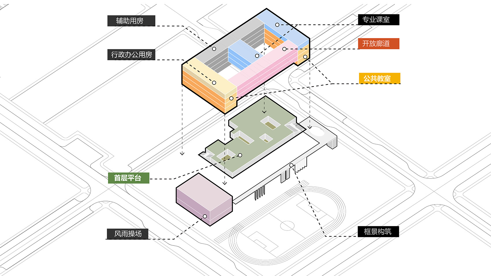 华南理工大学国际校区F6小学,幼儿园丨中国广州丨华南理工大学建筑设计研究院有限公司工作二室-51