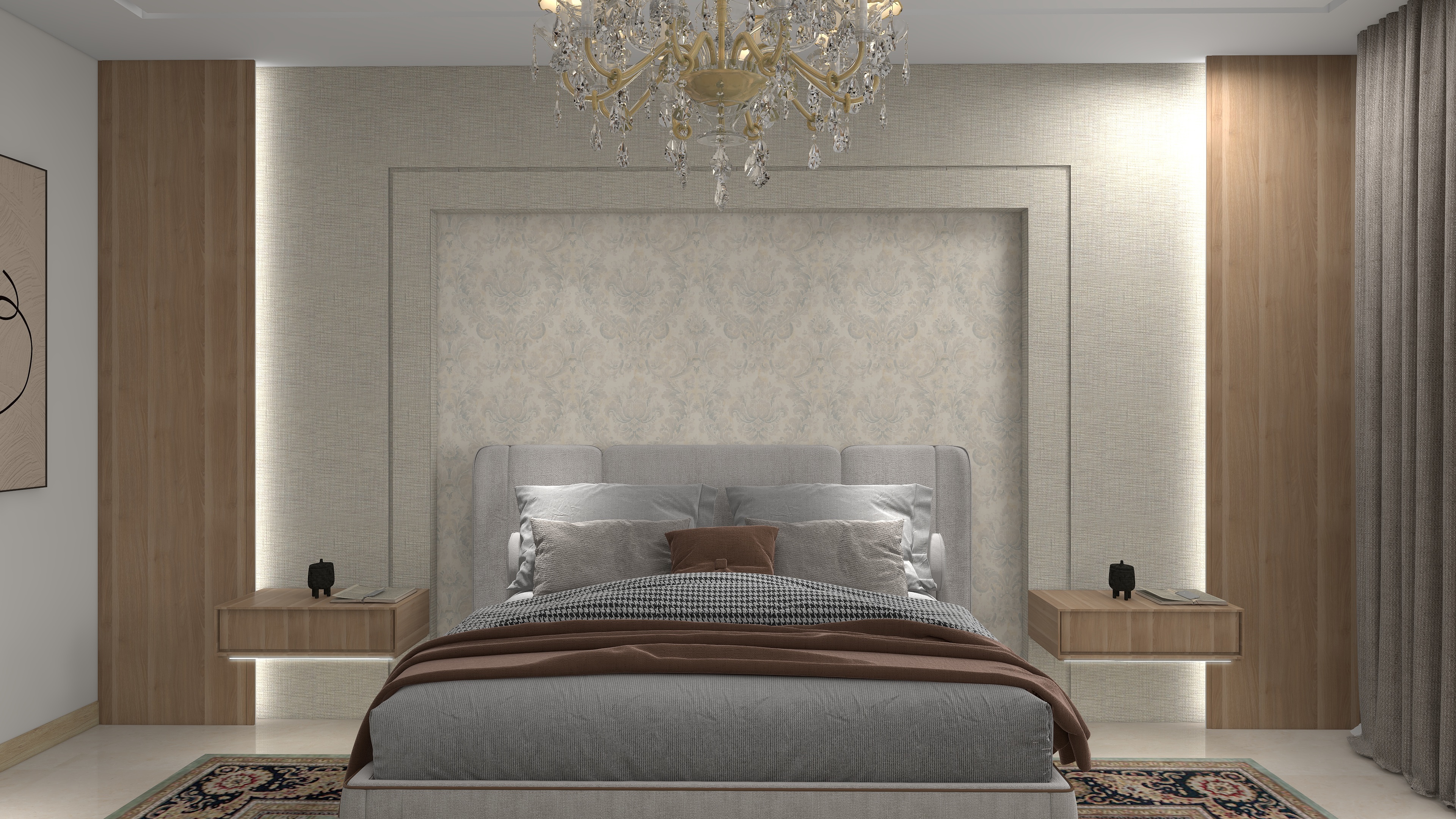 BEDROOM WITH LIVING SPACE ,KSA-4
