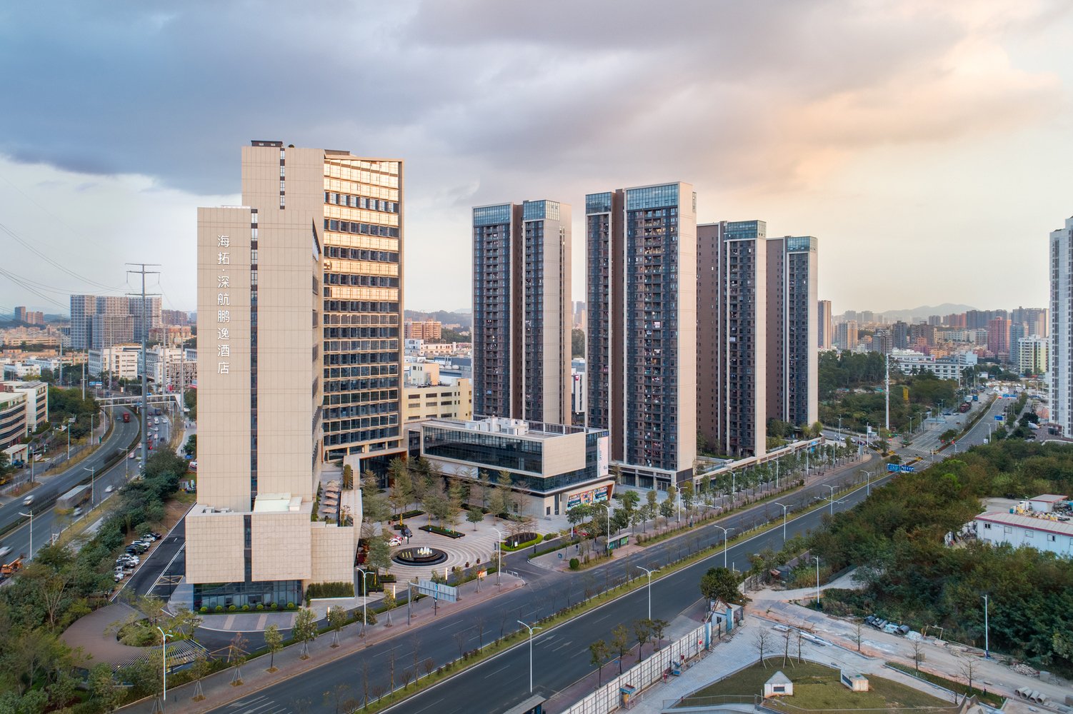 深圳鸿基新都商务中心·深航鹏逸酒店丨中国深圳丨筑博设计-15