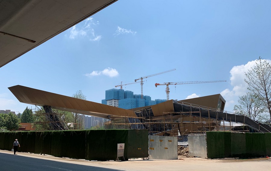  上海天华建筑设计丨武汉万科城市之光展示中心 建筑设计 丨中国武汉-57