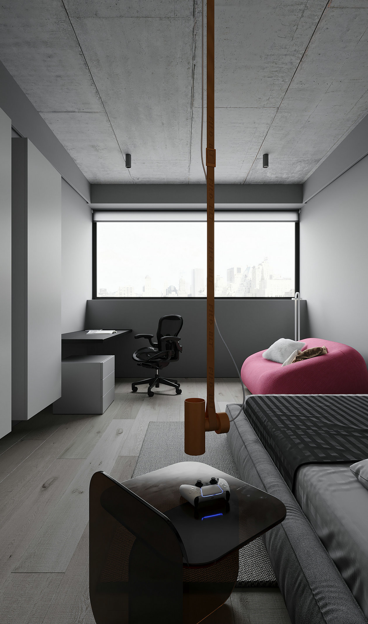 高级灰色系住宅设计 演绎现代高雅！-19