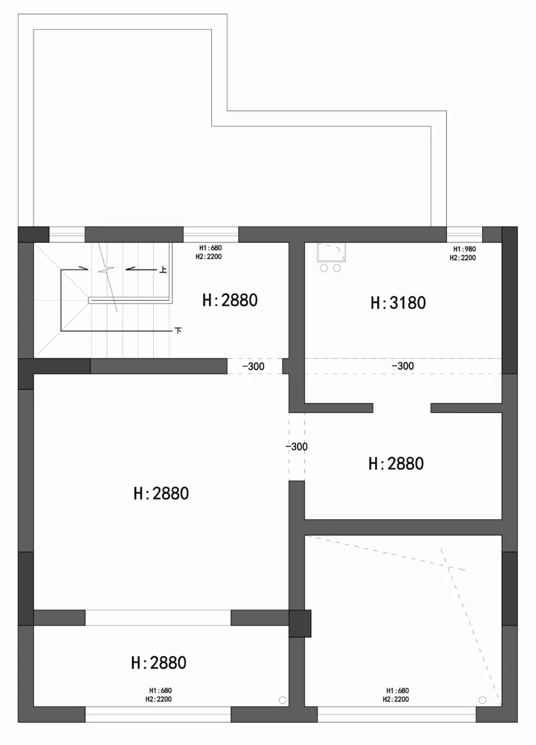 西山宸院现代简约别墅设计丨LONGTING DESIGN-34