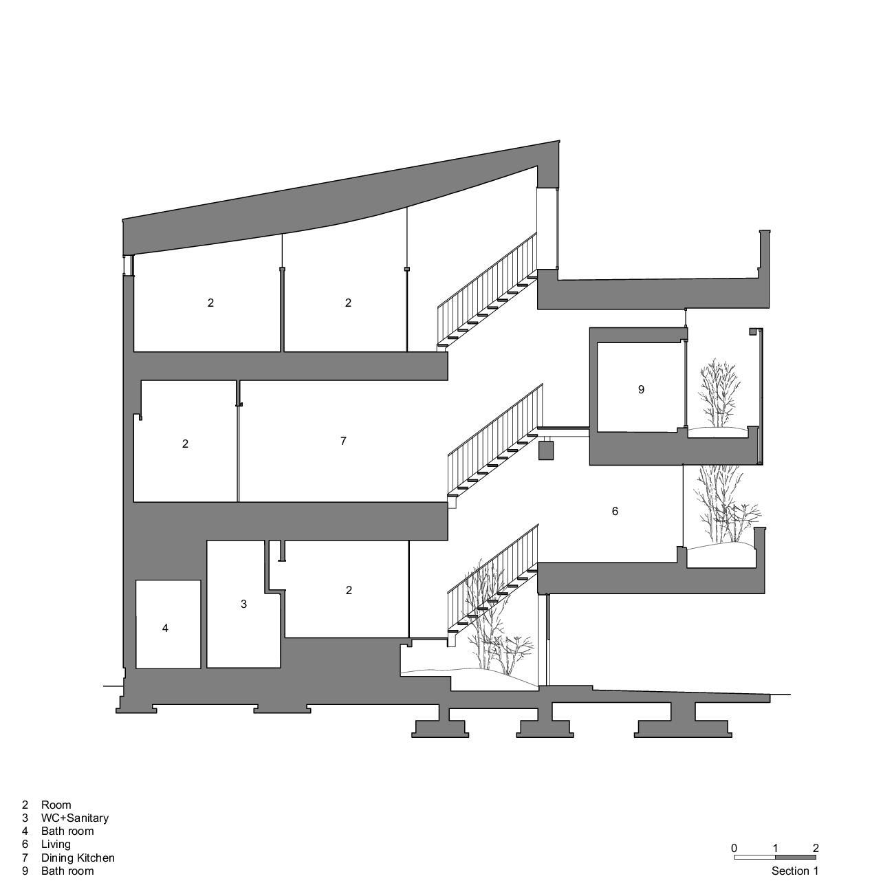 Minato  ku私人住宿丨日本大阪丨FujiwaraMuro Architects-18