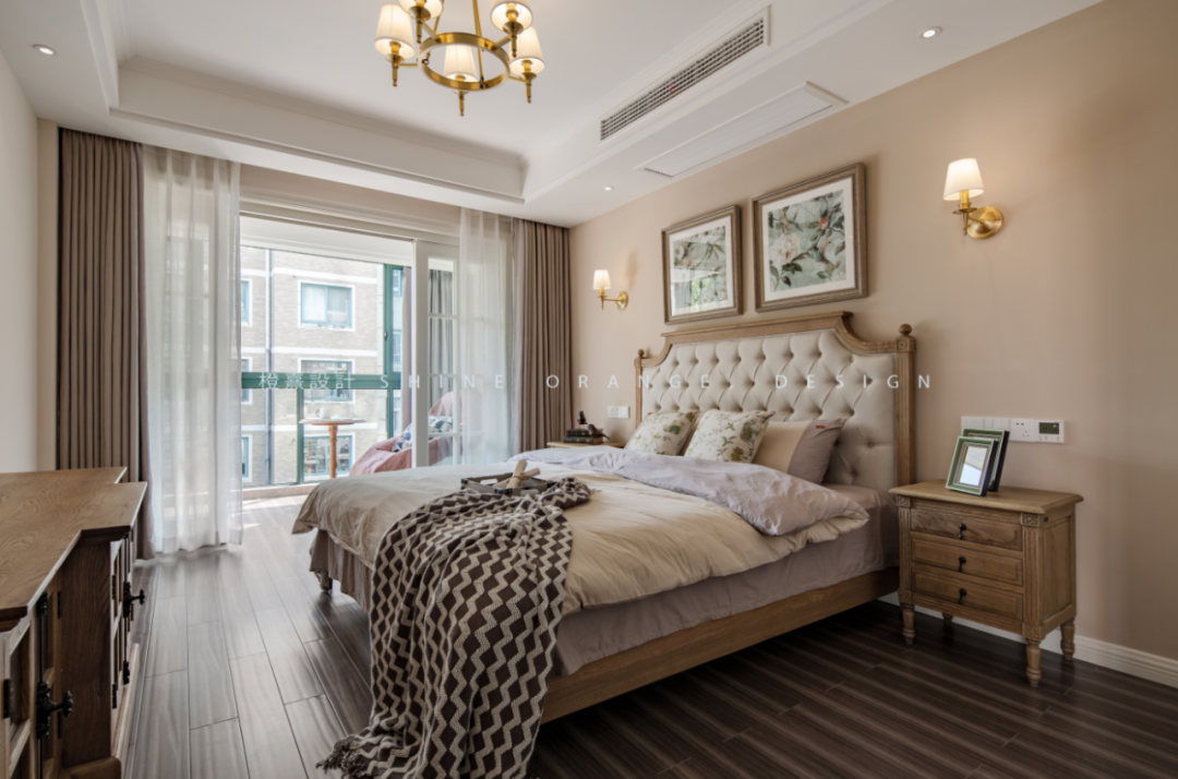 《橙熹设计》宁波现代美式别墅,温馨浪漫,打造舒适居家空间-42