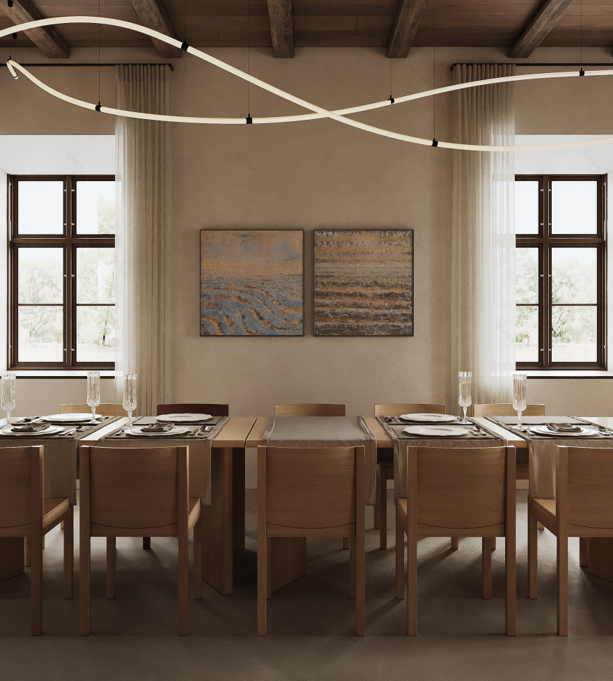 老妇人庄园(STARINKI PLACE)
注:УСАДЬБА常见意思是庄园、别墅 ,СТАРИНКИ可理解为老妇人 ,这里结合语境将 STARINKI PLACE 翻译为老妇人庄园 丨白俄罗斯丨ZROBIM architects-38