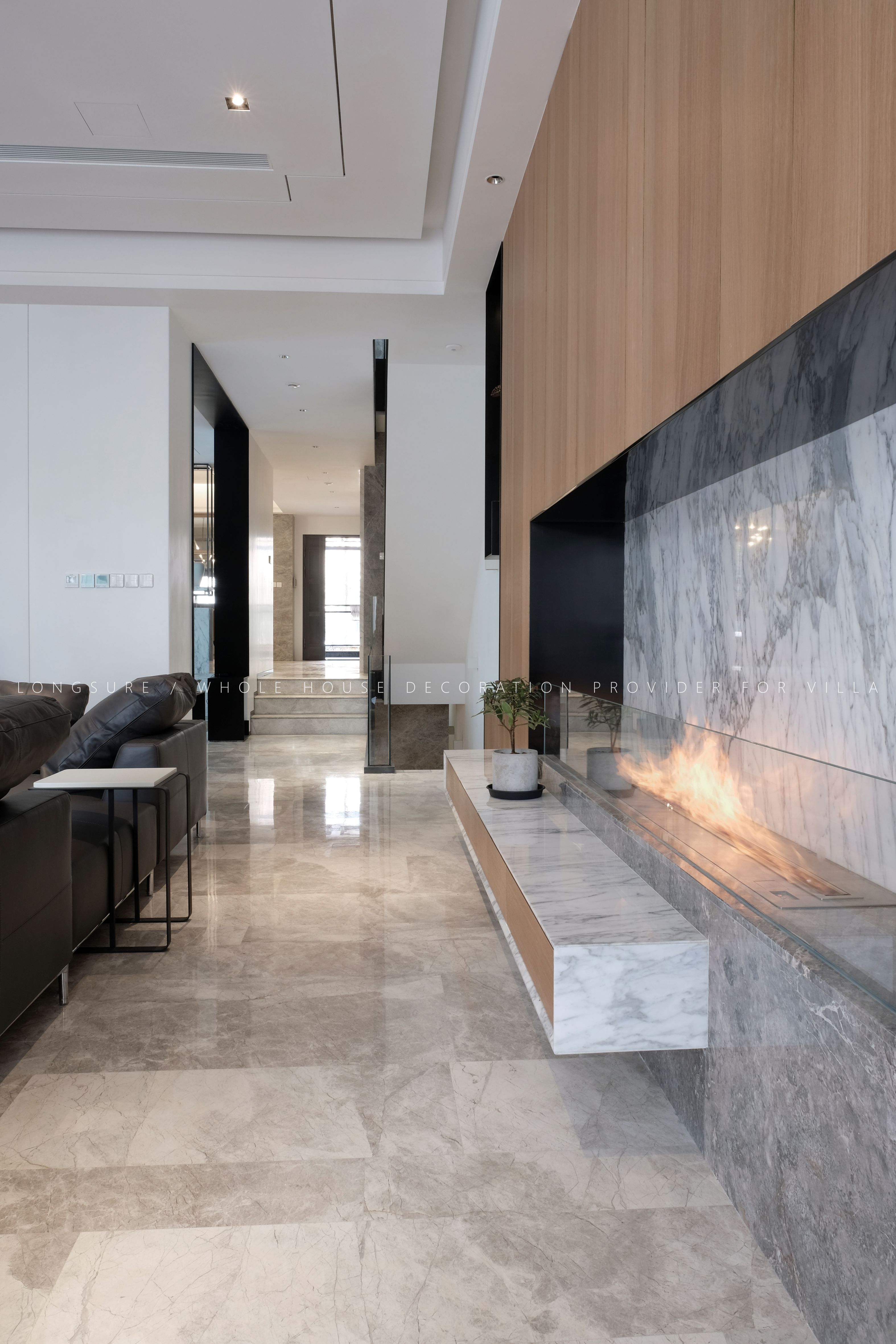 成都朗墅豪宅定制 | 实木整装的艺术-24