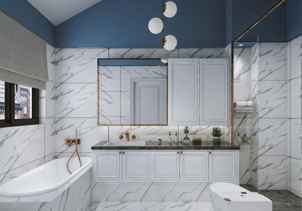 高级蓝的奢美空间，惊艳你的感官-4