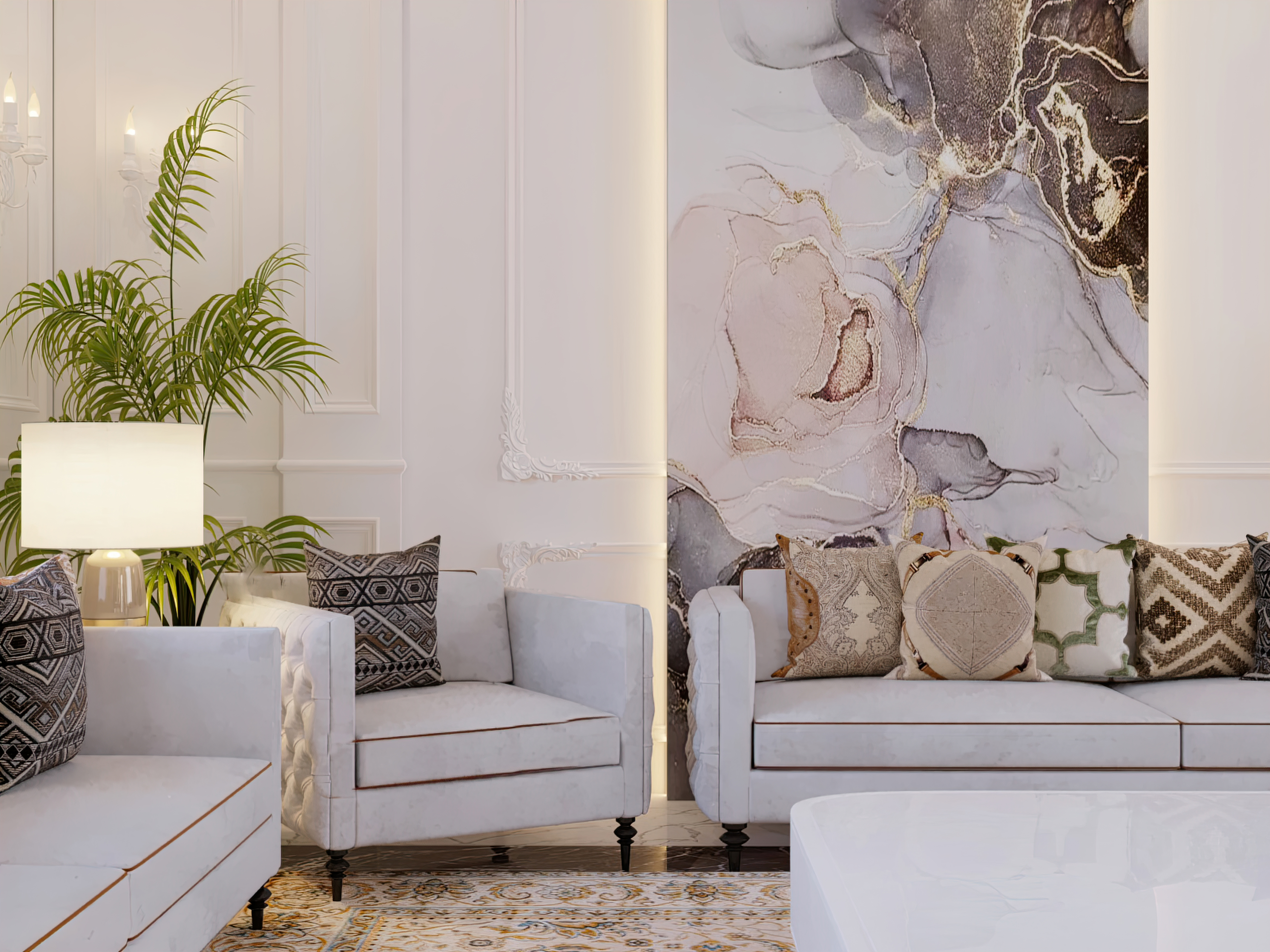 Interior Design for a Saudi women Majlis-0