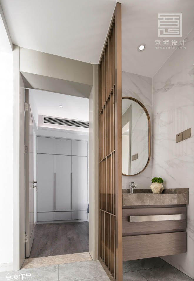 115㎡现代轻奢住宅  意境设计-41