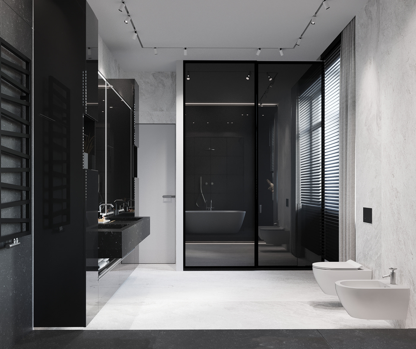 高级灰色系公寓设计 既沉稳又大气！-16