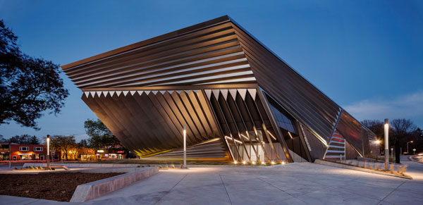伊利和伊迪丝·布罗德现代艺术博物馆丨美国密歇根丨扎哈·哈迪德建筑事务所-6