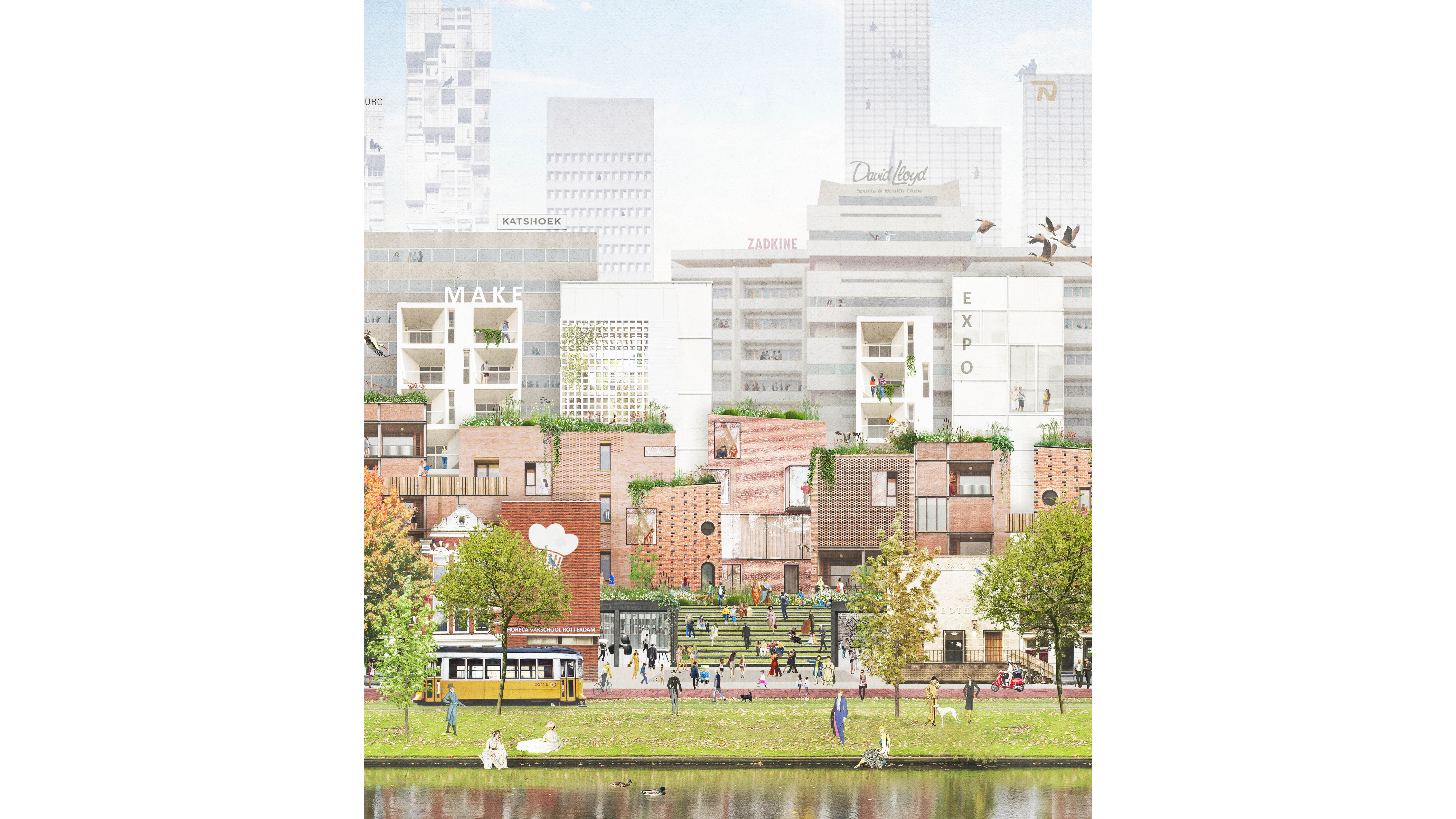 融合社区 | Rotterdam ZOHO 创意新城设计-21