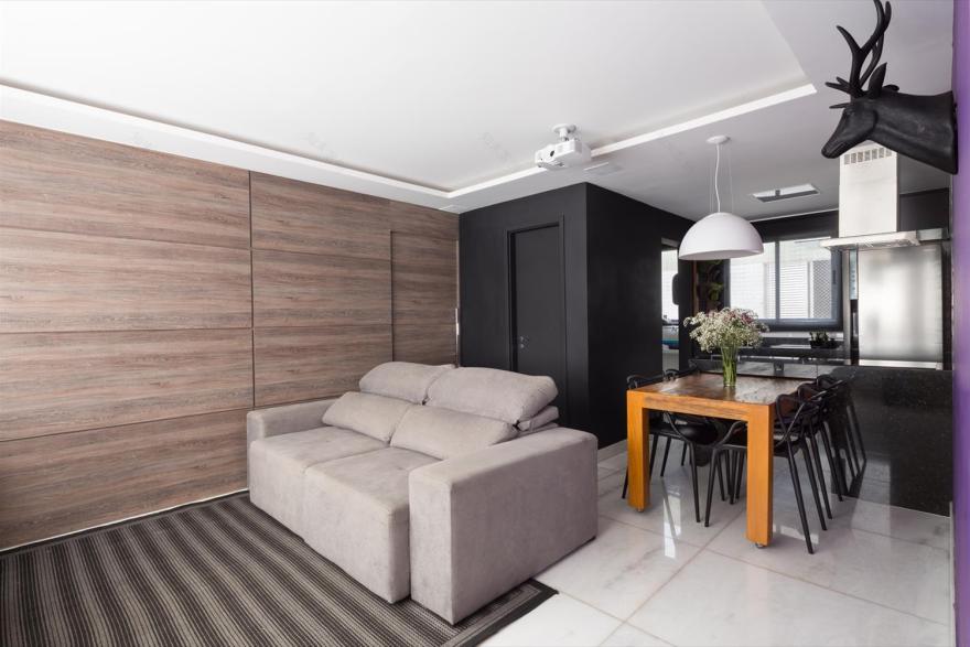 巴西圣保罗 Apartamento Santa Efigênia 公寓 | 紧凑与多功能的完美结合-1