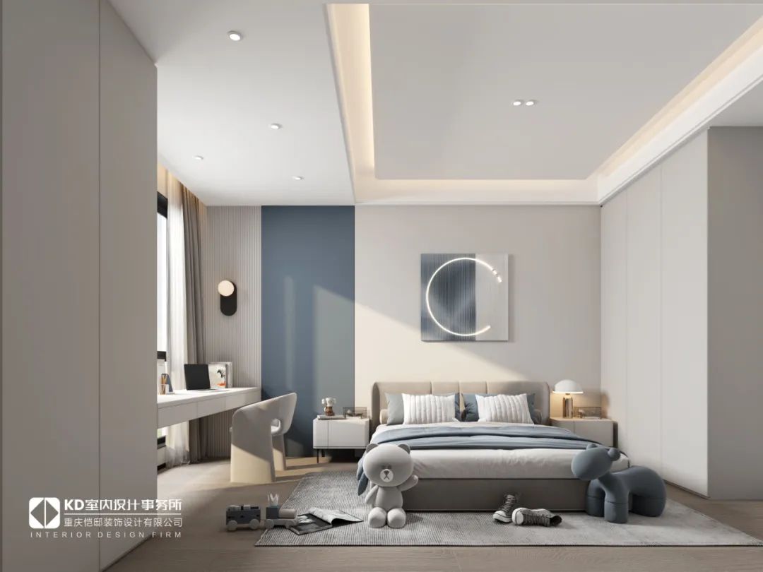 华宇御澜湾300㎡自然风丨中国重庆丨KD室内设计事务所-51