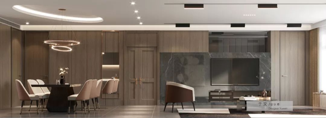 现代主义私宅设计,温馨简约空间-16