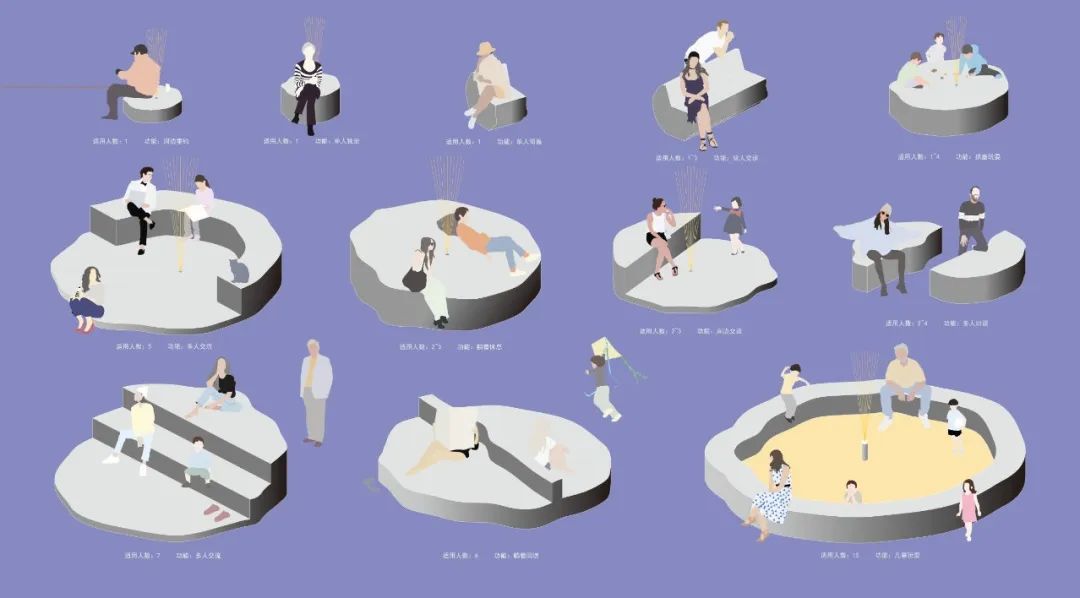 《疁石》——历史与现代的融合，打造嘉定环城河步道特色城市家具-23