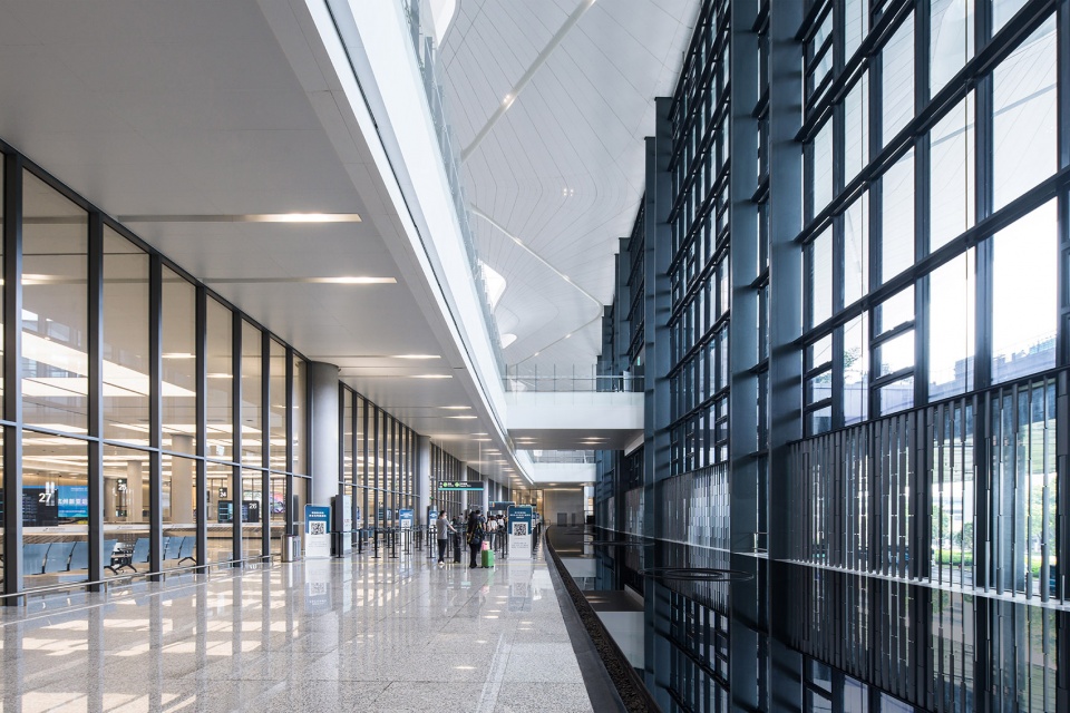 杭州萧山国际机场 T4 航站楼 | 莲下泛舟,桂雨飘香-67