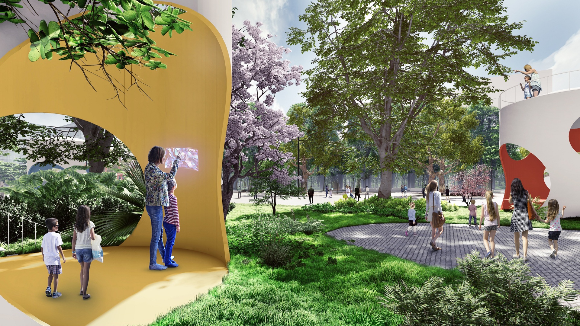 杭州大城北中央景观大道-18