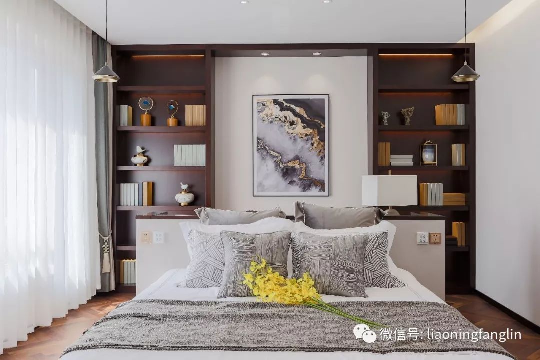 中海盛京府 | 方林集团打造的一站式台式新中式家居设计-207