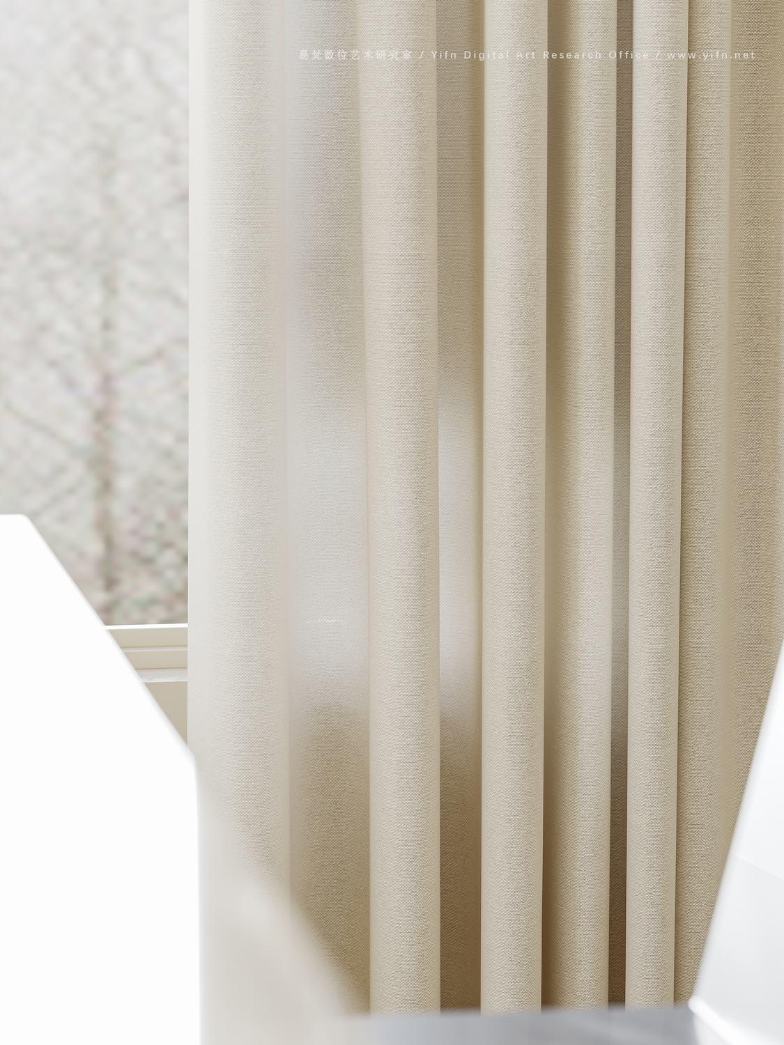 现代奶油风住宅|易梵视觉-16