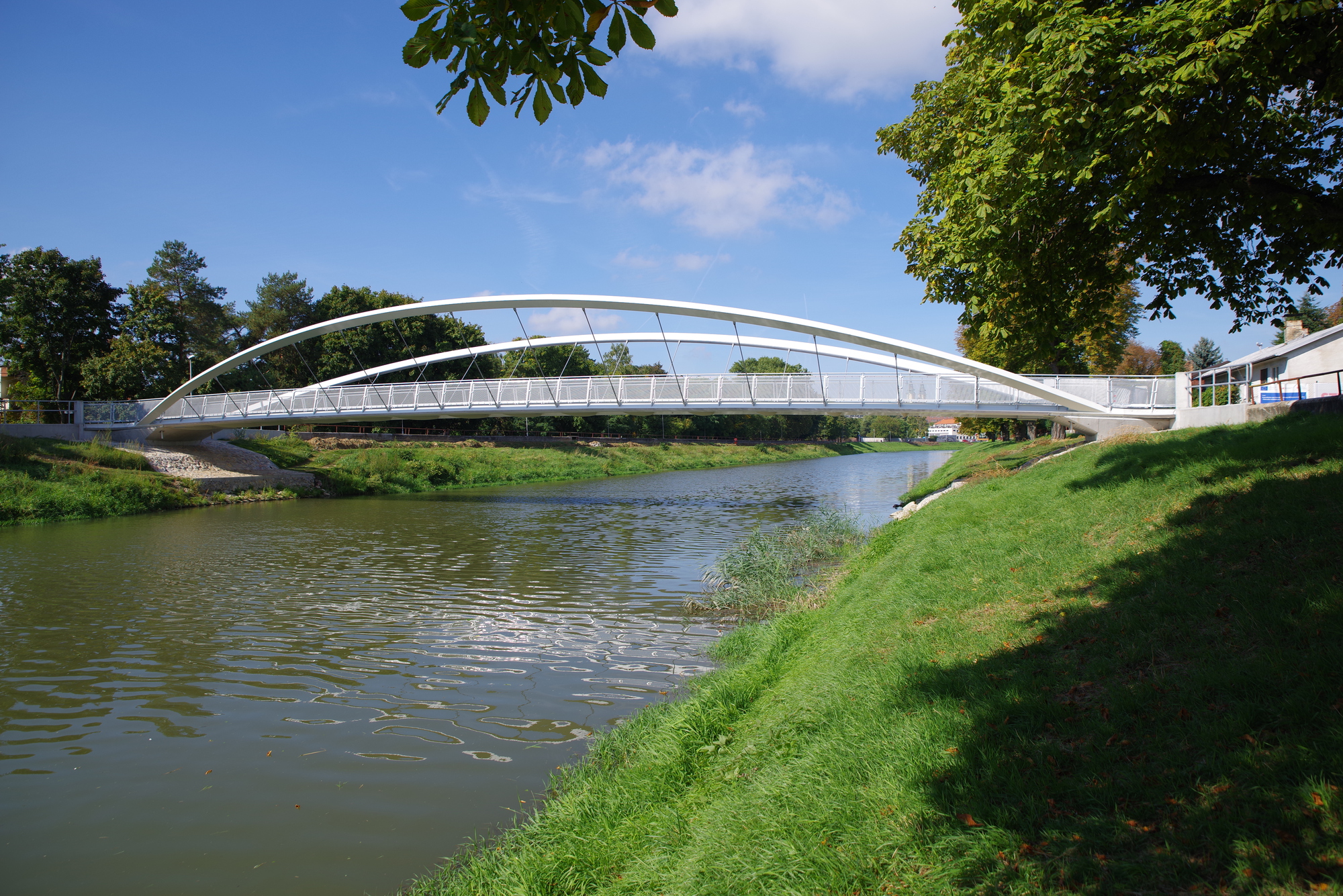  Kalvarsky Most - 横跨尼特拉河的自行车桥丨Kalvarsky Most - Cyclist Bridge across the River Nitra-21
