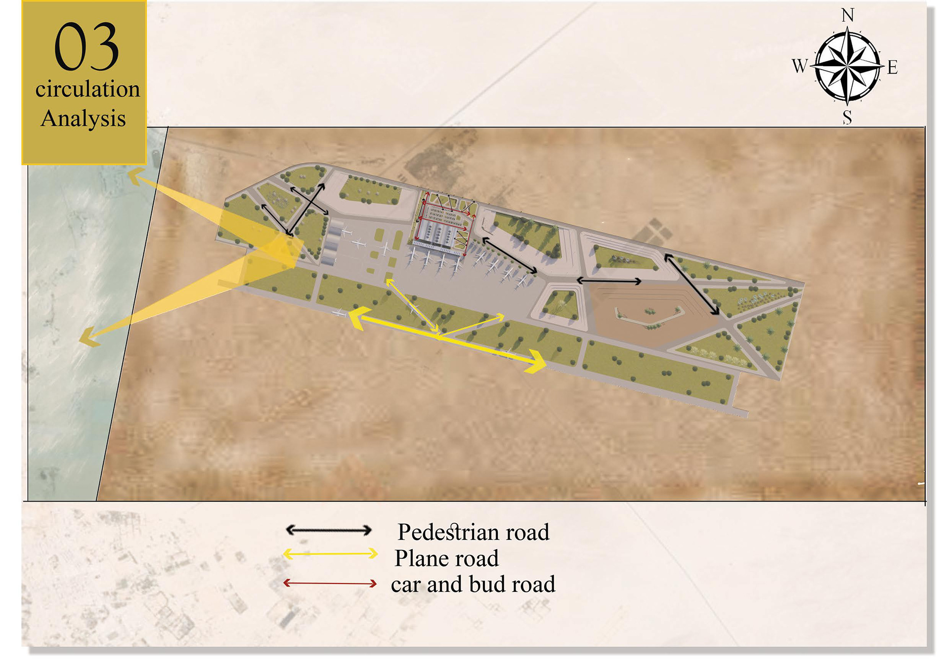 Domestic Airport in south sinai " Graduation Project"-31