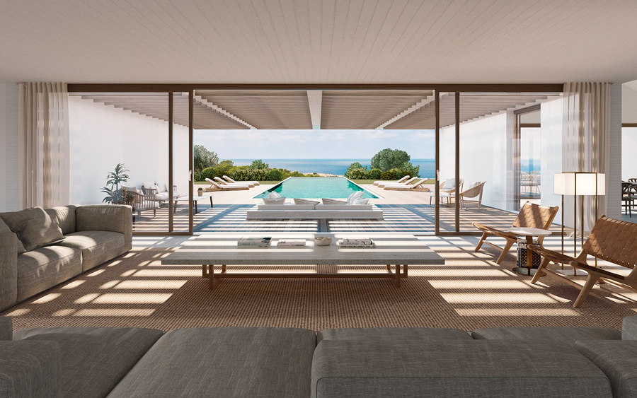 18 位建筑大师的伊维萨岛私人别墅设计,自然融入奢华-78