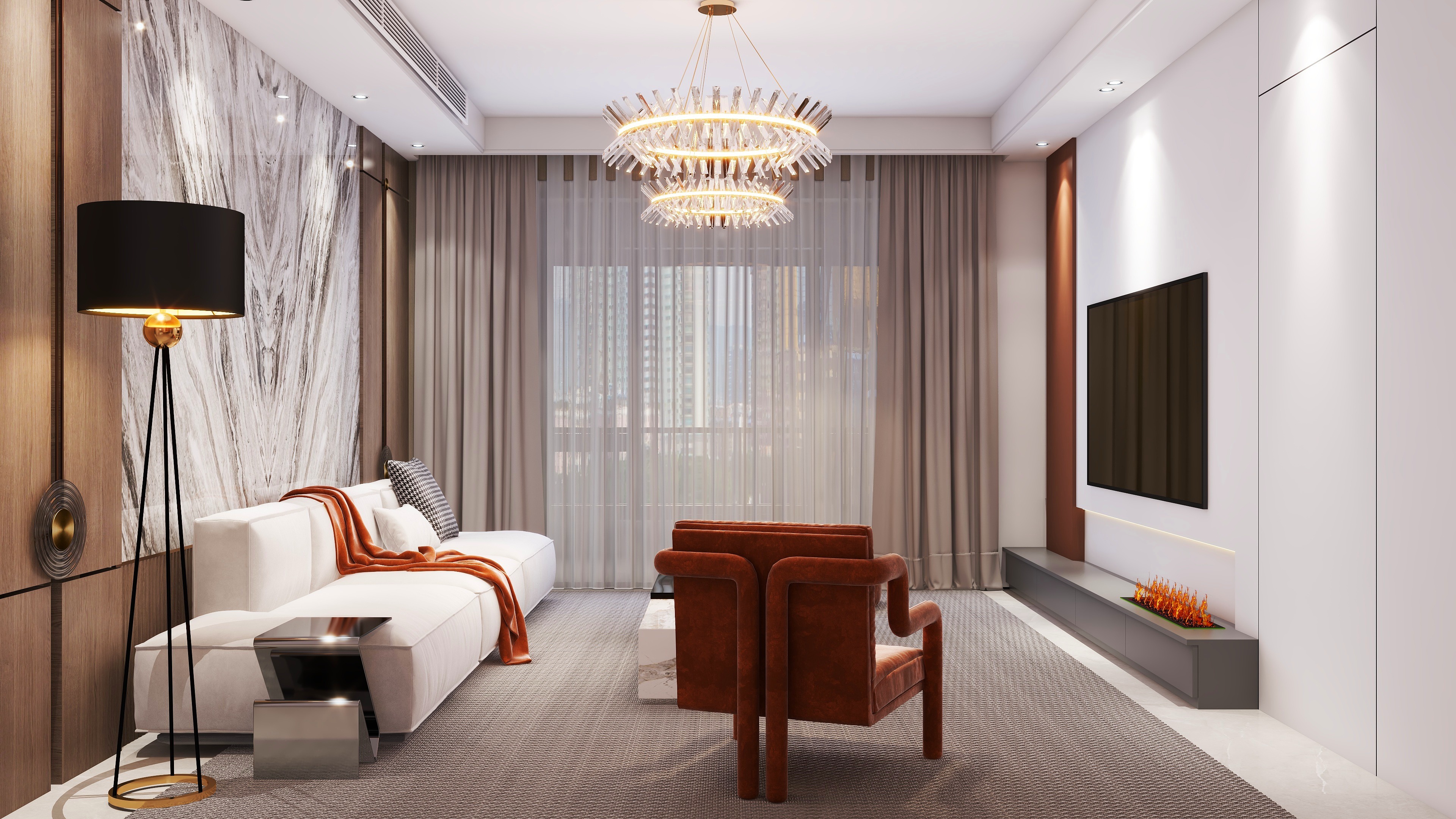 小县城豪宅装修-9