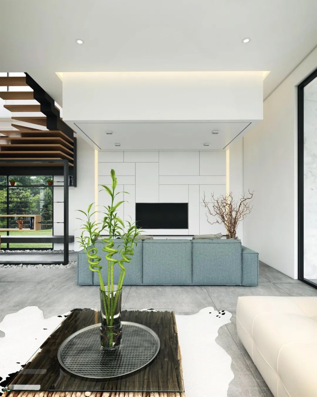 伊朗 800㎡简约别墅，东西向规划保通风-58