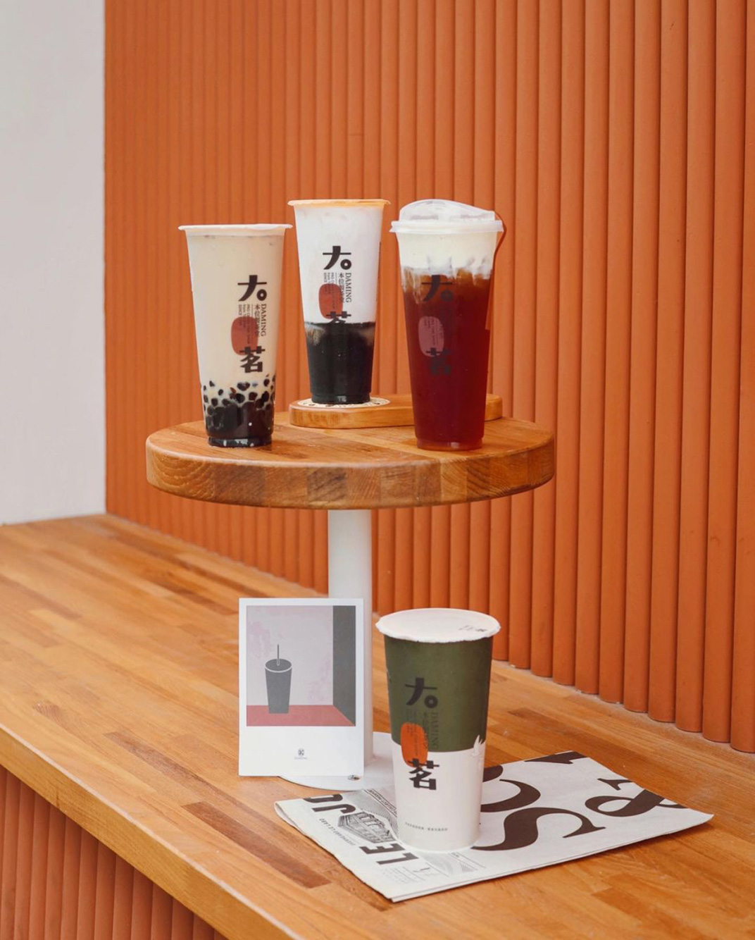 大茗本位制茶堂，台湾 - 茶饮店 - 餐厅LOGO-VI空间设计-全球餐饮研究所-4
