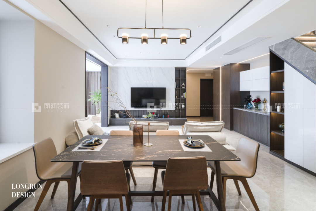 朗诗南门绿郡现代轻奢实景作品丨中国成都丨朗润装饰丨轻奢设计五部-28