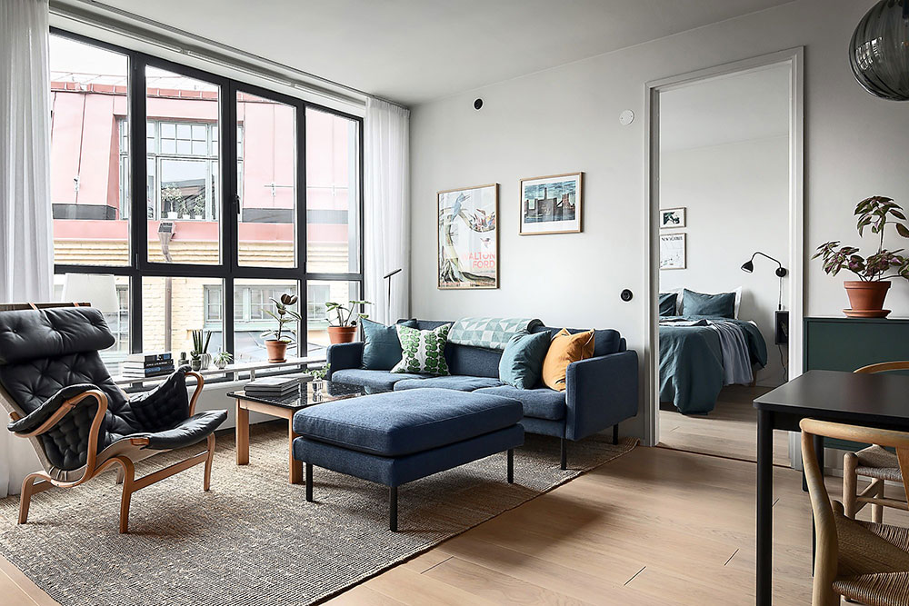 斯德哥尔摩旧工厂改造的现代北欧风公寓-4