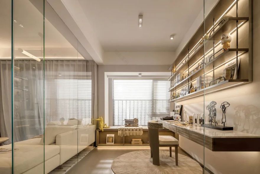 深圳龙湖星玺·青云阙丨中国深圳丨井言建筑室内设计(上海)有限公司,北京靳朝晖设计有限公司-72