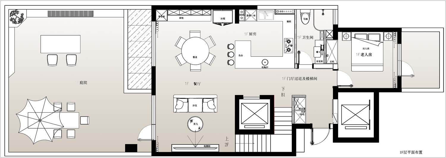 在光中,仰望光 · 北京互联网精英的诗意别墅设计丨中国北京丨Rui Design-58