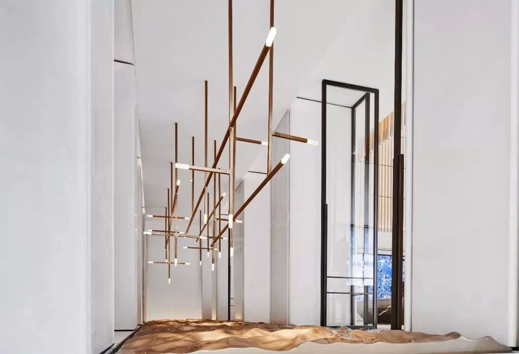 无间设计打造 1200㎡东方摩登营销中心-11