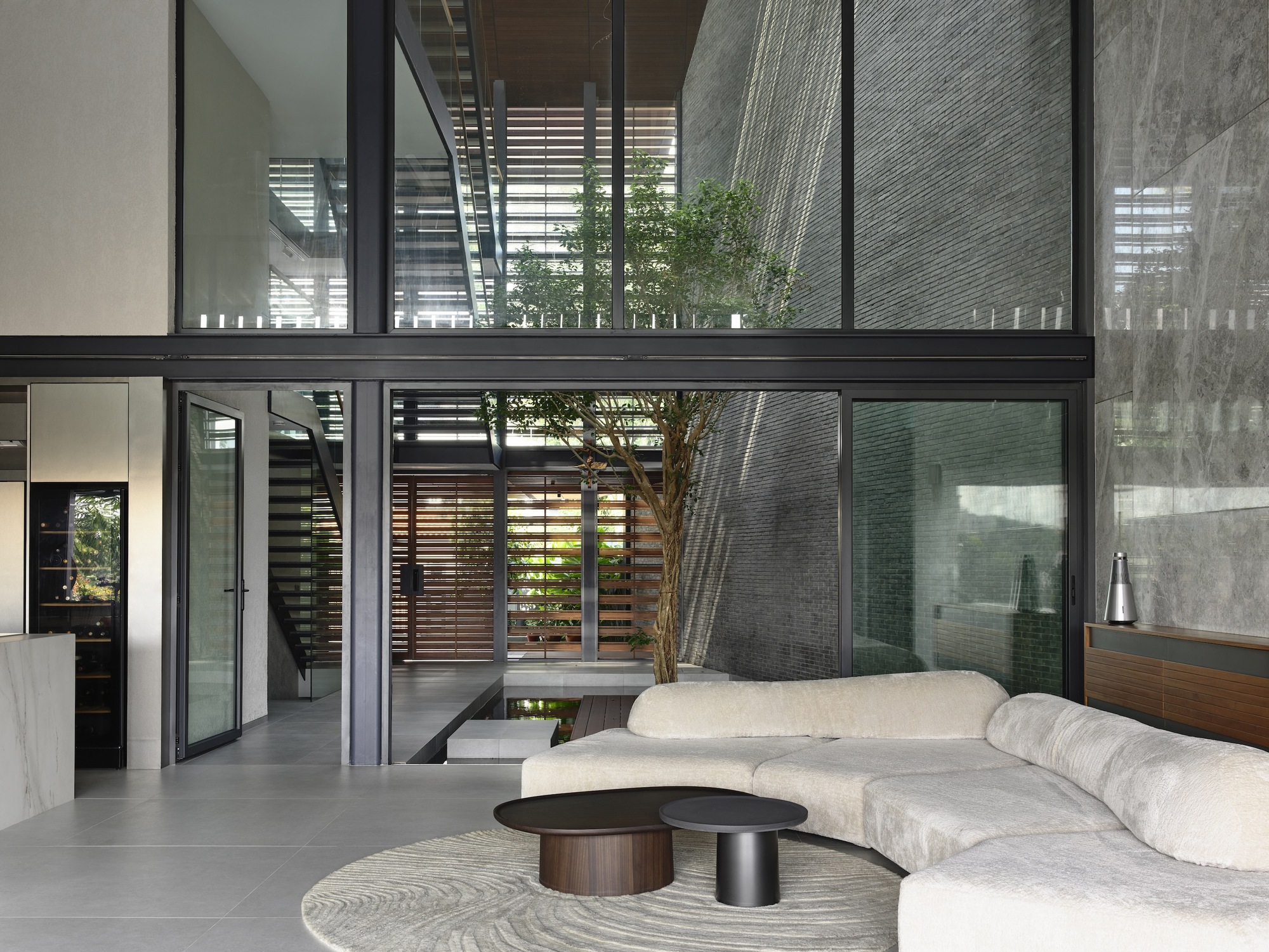 外部在房子里丨新加坡丨HYLA Architects-14