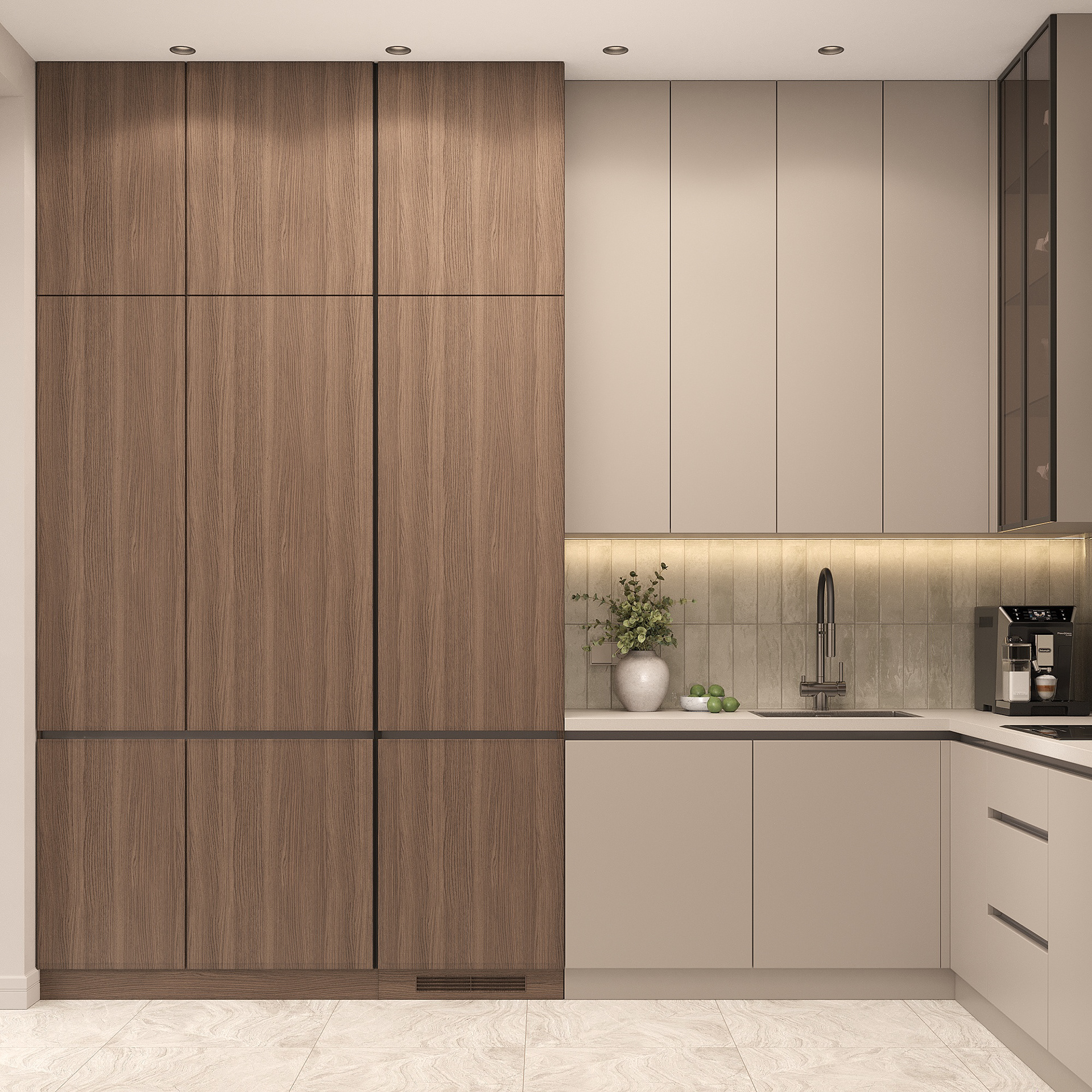 四口之家120平现代设计住宅-12