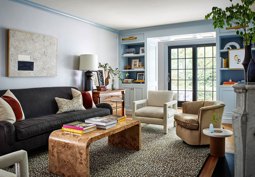 华盛顿明亮现代感的传统殖民地住宅设计-6